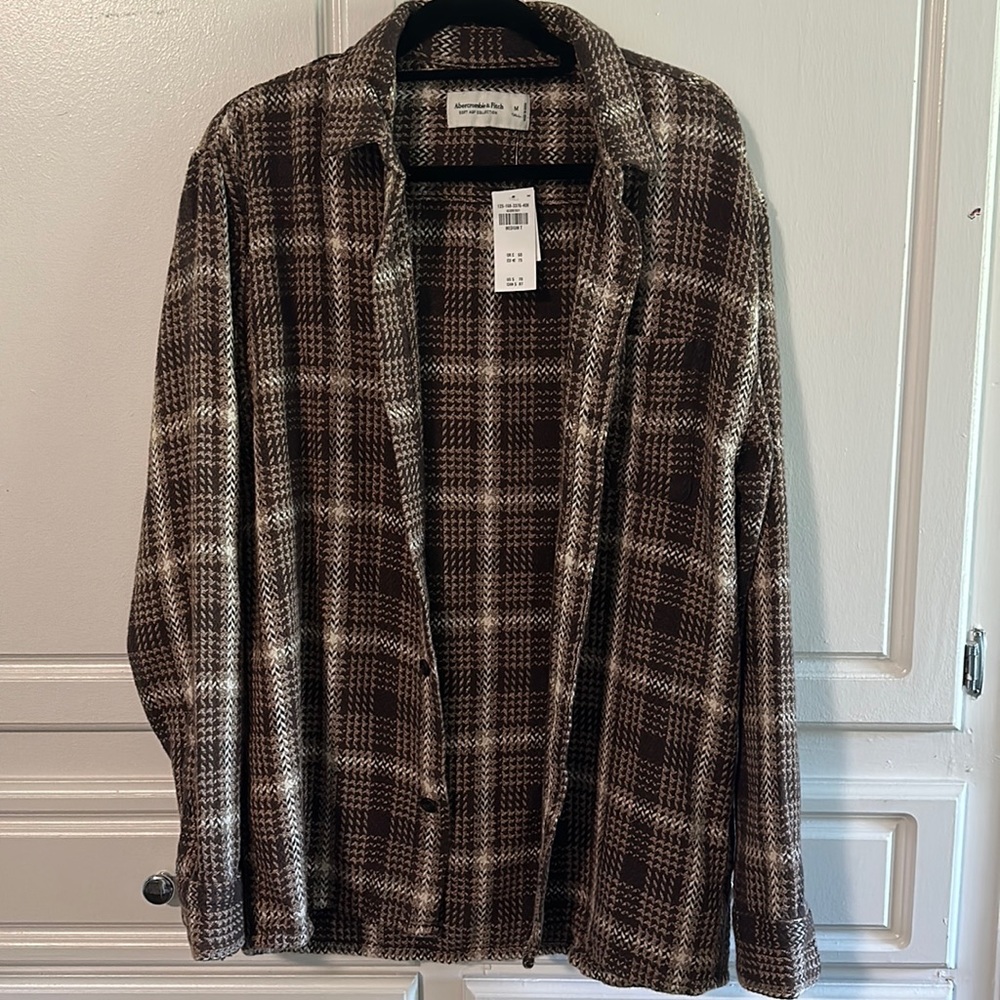 Abercrombie & Fitch Woven Plaid Button Down
